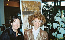 The Great Indoors event coordinator Shylo Preston and Hilda.